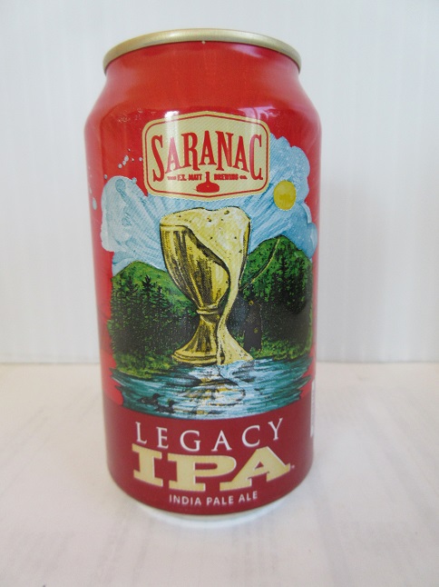 Saranac - Legacy IPA - (beer glass) - T/O